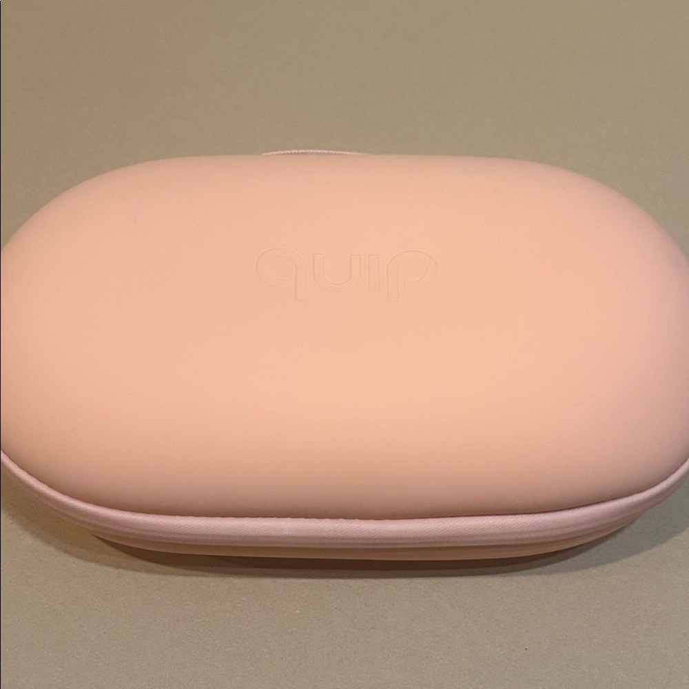 Quip Soft Pink silicone Travel Case (sold out on Nordstrom website)